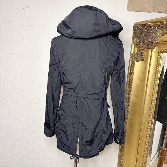 Abercrombie & Fitch 'The A&F Nylon Hooded Parka' in Black Size XS - Picture 5 of 7